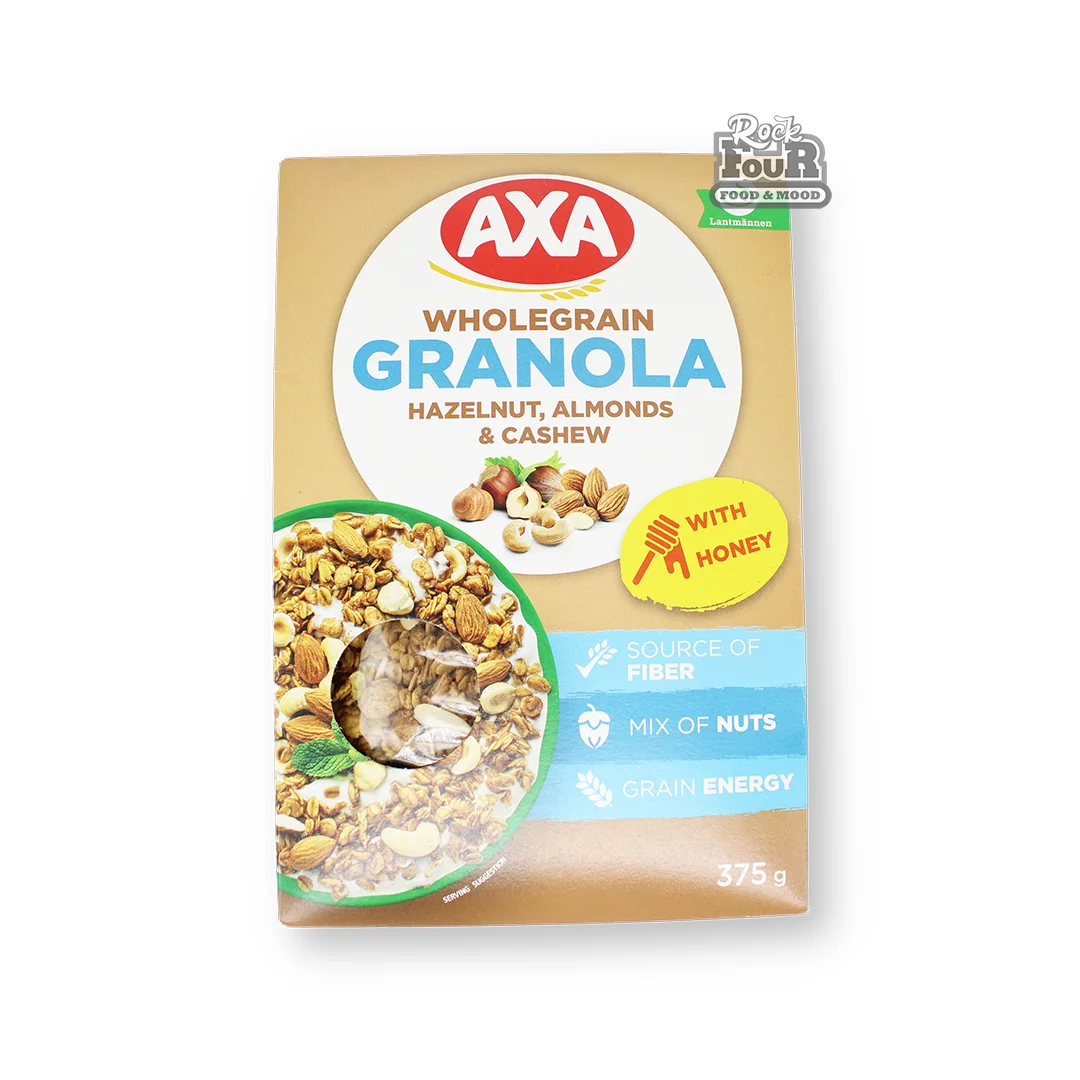 Muesli "AXA Granola" with hazelnuts, almonds and cashews 375g